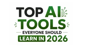 ChatGPT interface showing AI conversation example for AI tools 2026